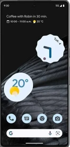 Google Pixel 7 Pro Front View
